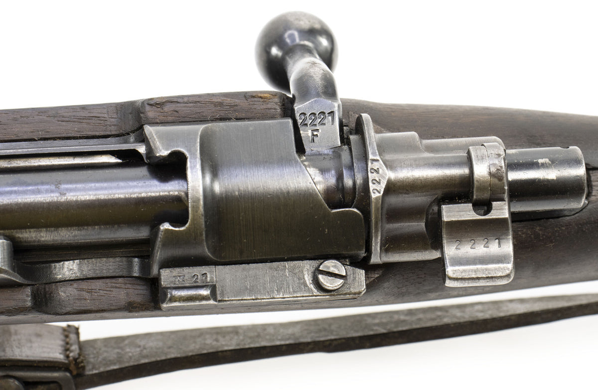 German Kar98k M937B 8mm WWII (Portuguese Contract) Mauser - Matching Bayonet and Serial Number F2221