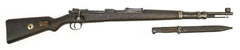 German Kar98k M937B 8mm WWII (Portuguese Contract) Mauser - Matching Bayonet and Serial Number F2539PB
