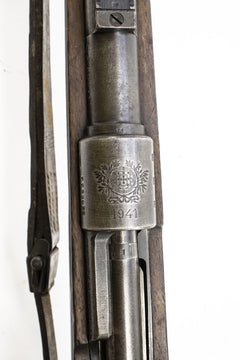 German Kar98k M937B 8mm WWII (Portuguese Contract) Mauser - Matching Bayonet and Serial Number F2539PB
