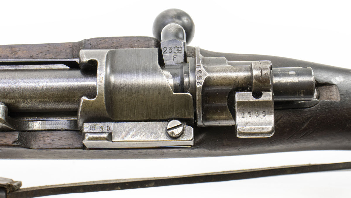 German Kar98k M937B 8mm WWII (Portuguese Contract) Mauser - Matching Bayonet and Serial Number F2539PB