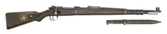 German Kar98k M937B 8mm WWII (Portuguese Contract) Mauser - Matching Bayonet and Serial Number F4103