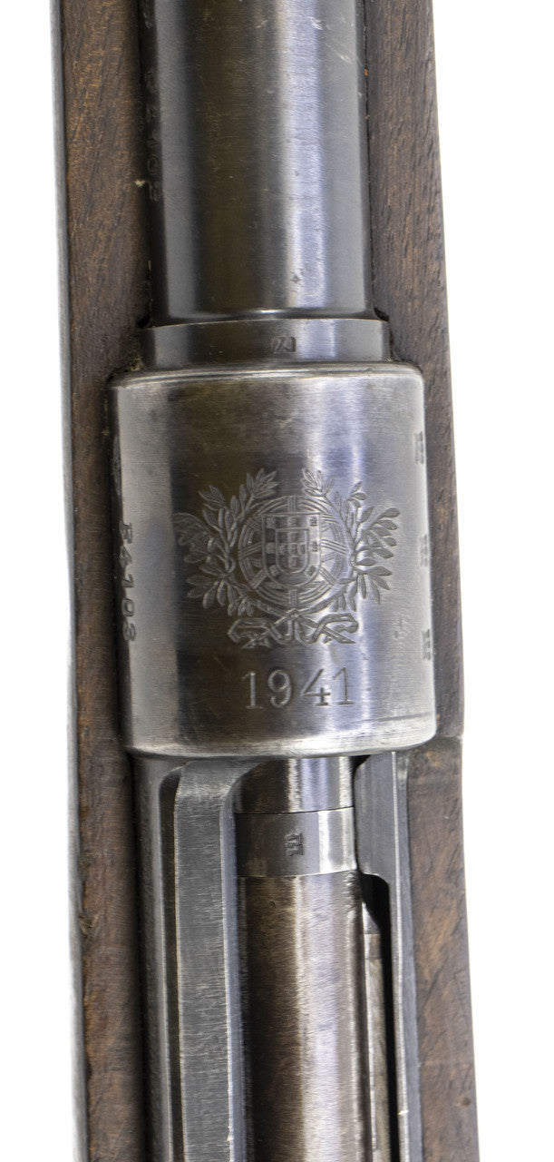 German Kar98k M937B 8mm WWII (Portuguese Contract) Mauser - Matching Bayonet and Serial Number F4103