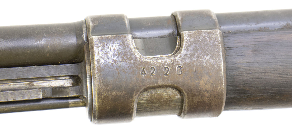 German Kar98k M937B 8mm WWII (Portuguese Contract) Mauser - Matching Bayonet and Serial Number F4220