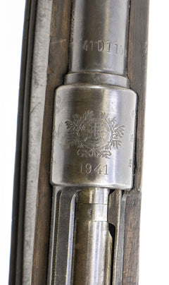 German Kar98k M937B 8mm WWII (Portuguese Contract) Mauser - Matching Bayonet and Serial Number F4220