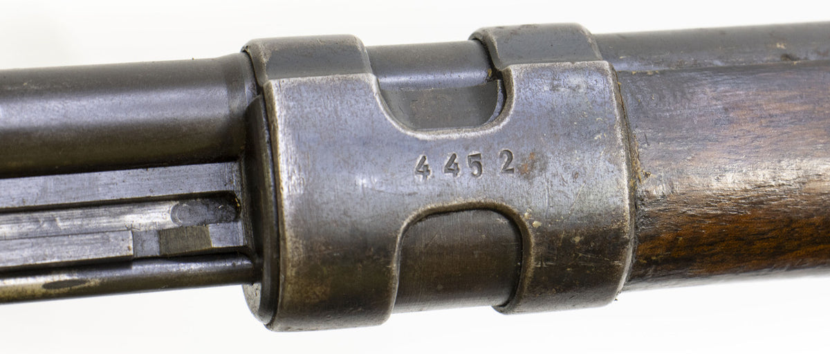 German Kar98k M937B 8mm WWII (Portuguese Contract) Mauser - Matching Bayonet and Serial Number F4452