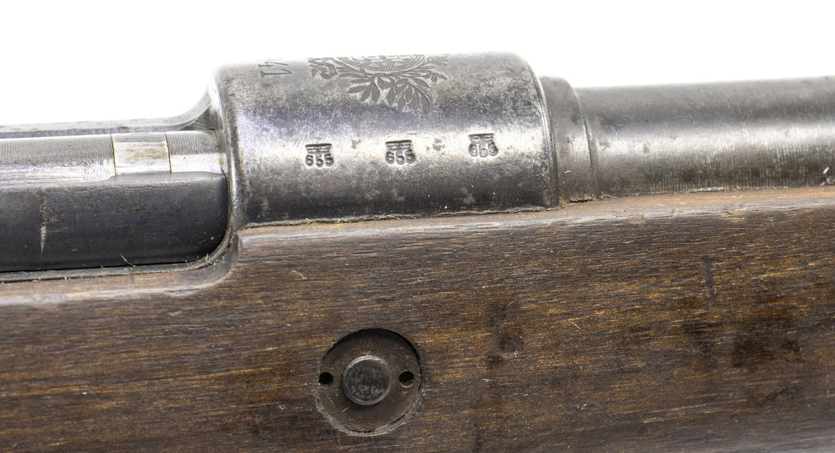 German Kar98k M937B 8mm WWII (Portuguese Contract) Mauser - Matching Bayonet and Serial Number F5294PB