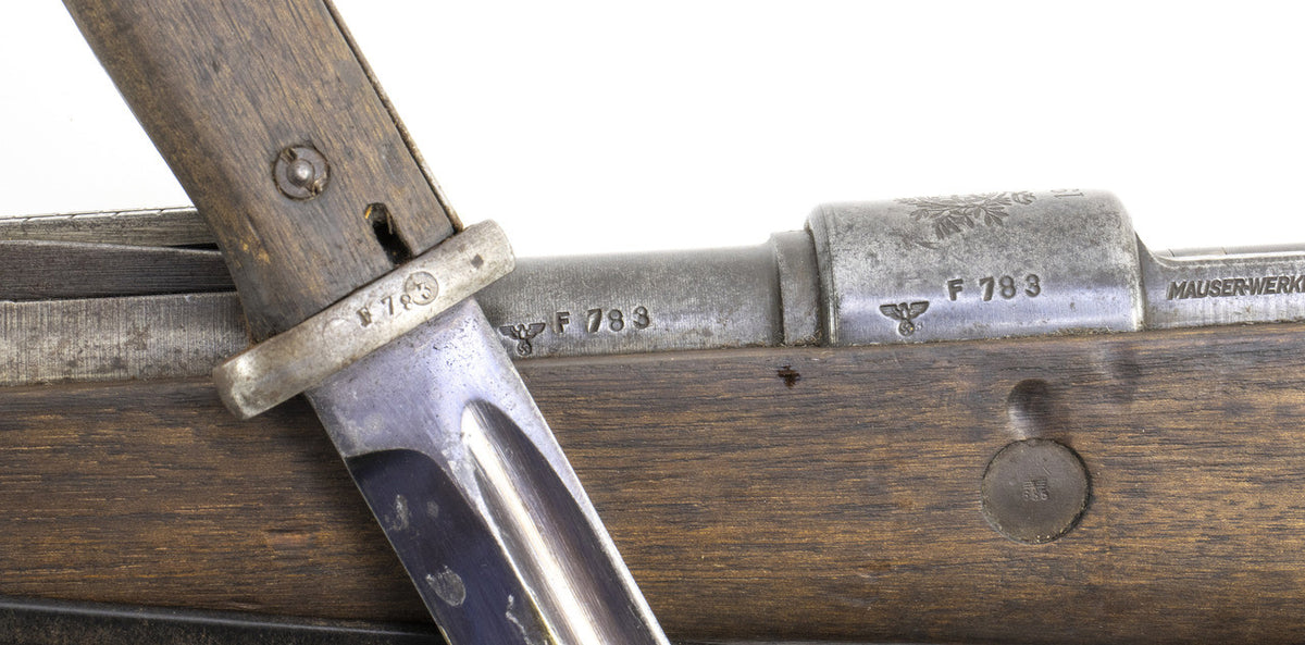 German K98 M937B 8mm Mauser with Portuguese Crest - 68