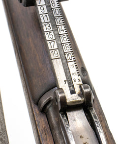 German Kar98k M937B 8mm WWII (Portuguese Contract) Mauser - Matching Bayonet and Serial Number F5294PB