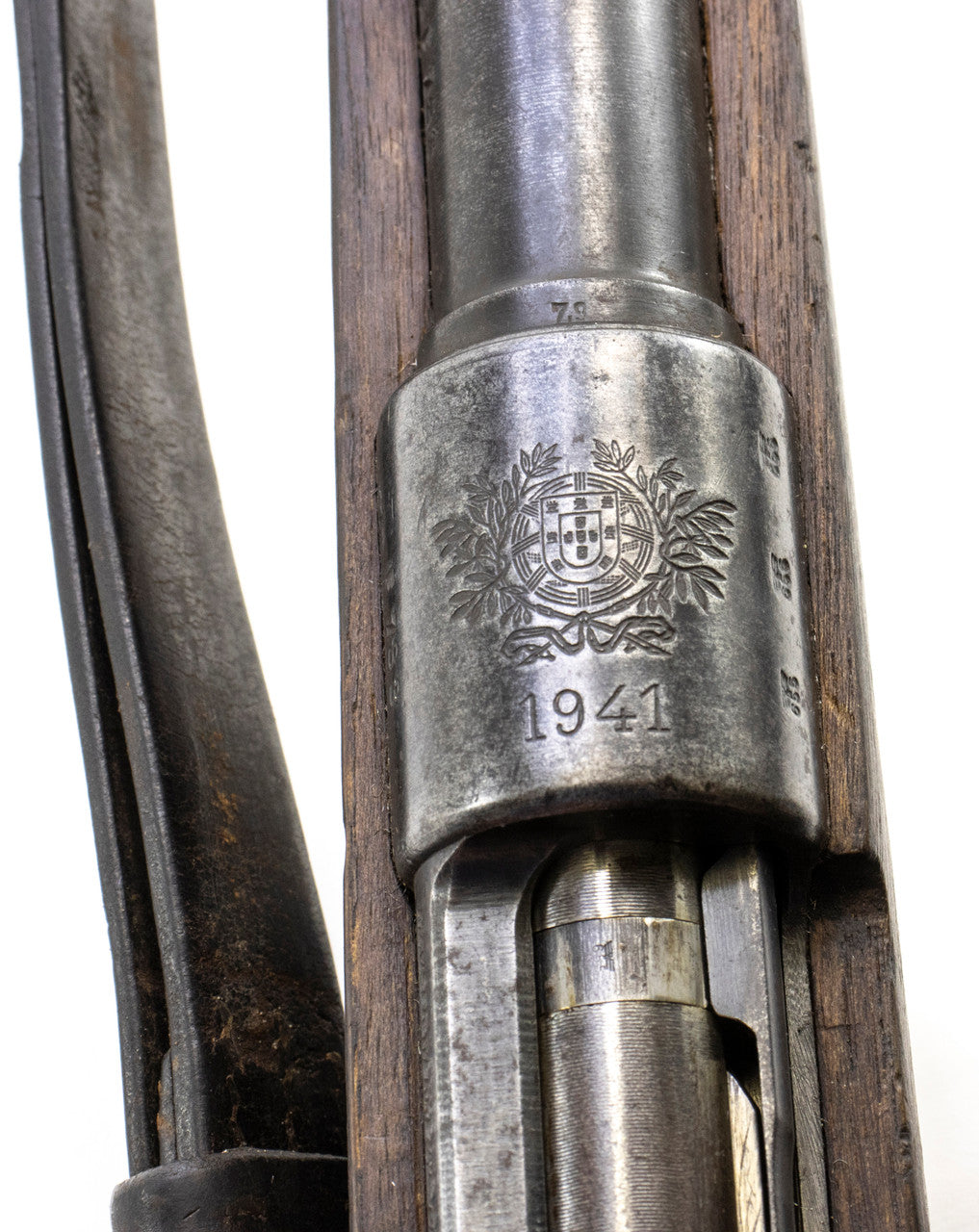 German Kar98k M937B 8mm WWII (Portuguese Contract) Mauser - Matching Bayonet and Serial Number F5294PB