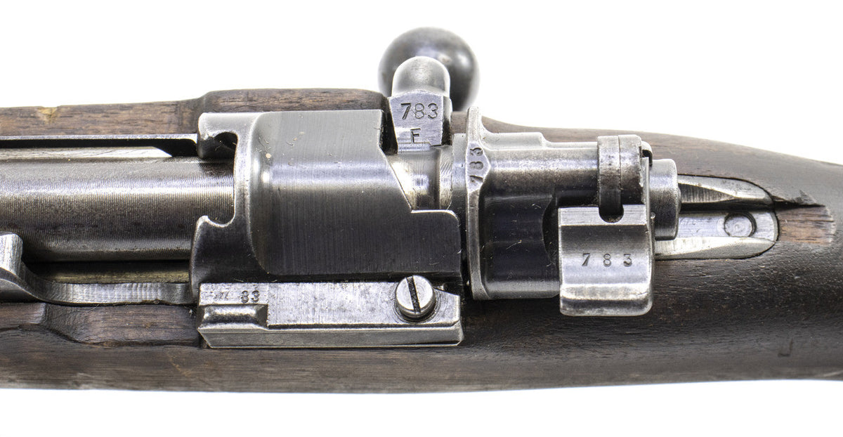 German Kar98k M937B 8mm WWII (Portuguese Contract) Mauser - Matching Bayonet and Serial Number F5294PB