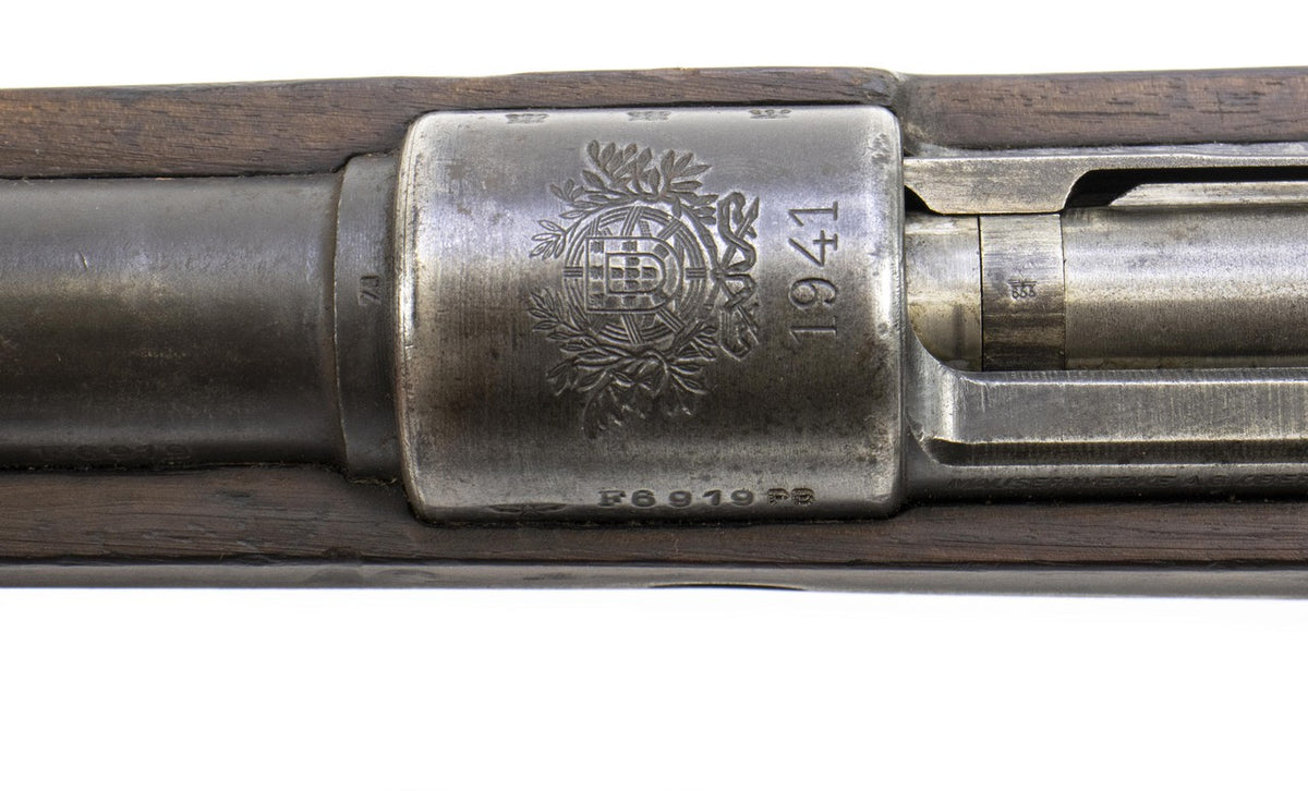 German K98 M937B 8mm Mauser with Portuguese Crest - 65