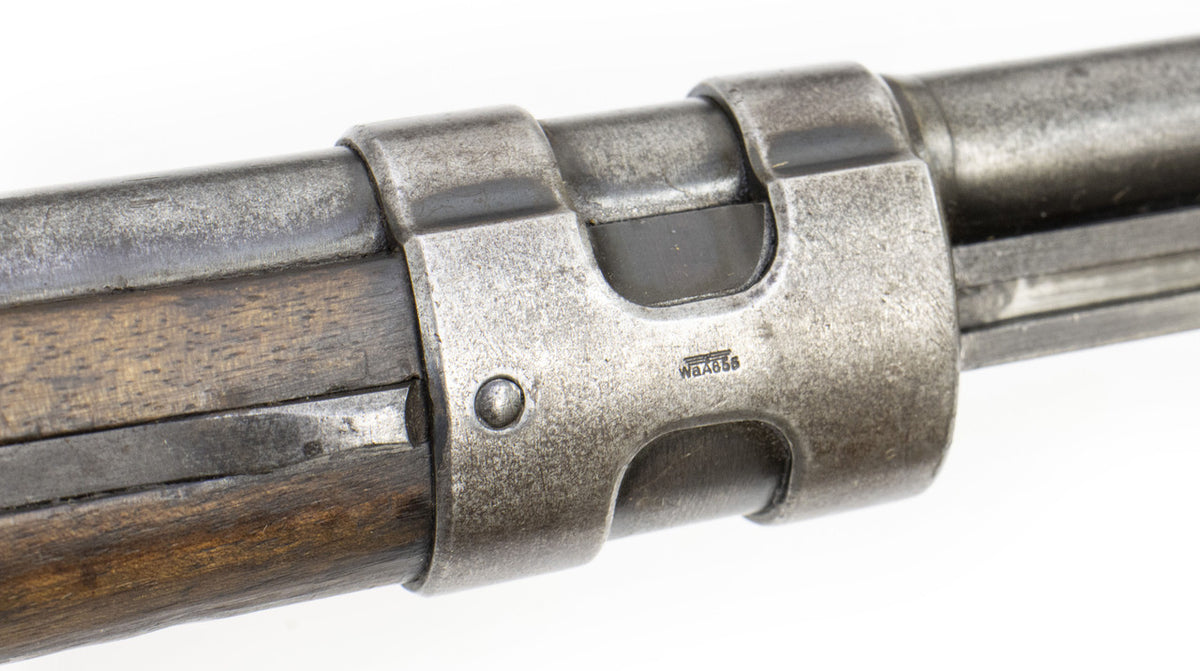 German-Portuguese K98 M937B Mauser Rifle - Historical 8mm Collector's Piece with Crest - Non-Matching Bolt