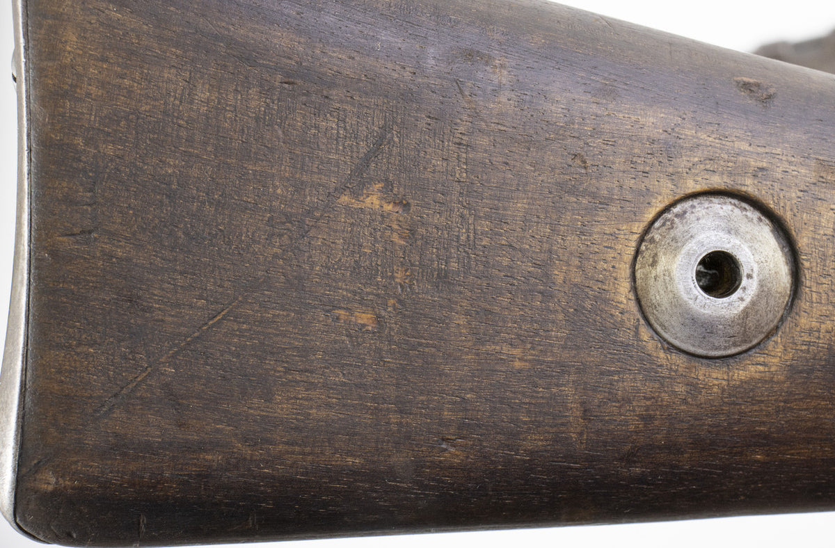 German-Portuguese K98 M937B Mauser Rifle - Historical 8mm Collector's Piece with Crest - Non-Matching Bolt