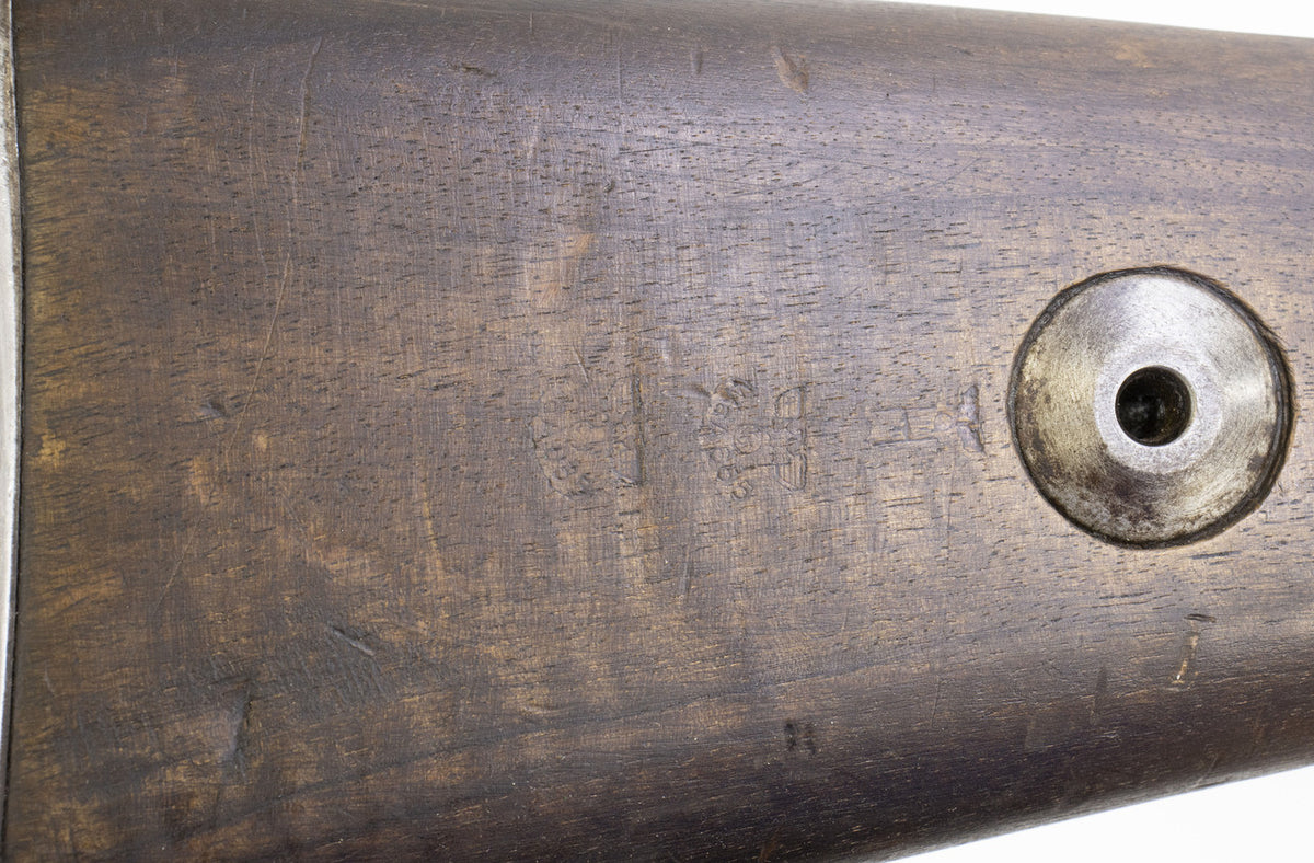 German-Portuguese K98 M937B Mauser Rifle - Historical 8mm Collector's Piece with Crest - Non-Matching Bolt