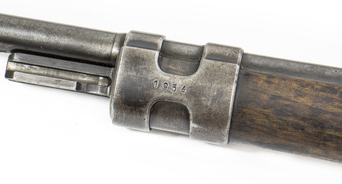 German-Portuguese K98 M937B Mauser Rifle - Historical 8mm Collector's Piece with Crest - Non-Matching Bolt