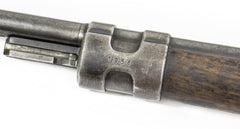 German-Portuguese K98 M937B Mauser Rifle - Historical 8mm Collector's Piece with Crest - Non-Matching Bolt