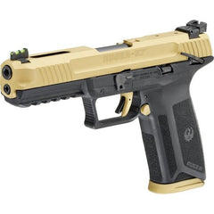 Ruger 57 5.7x28mm 4.94" 20+1 Semi-Auto Pistol - Gold Cerakote Slide - New
