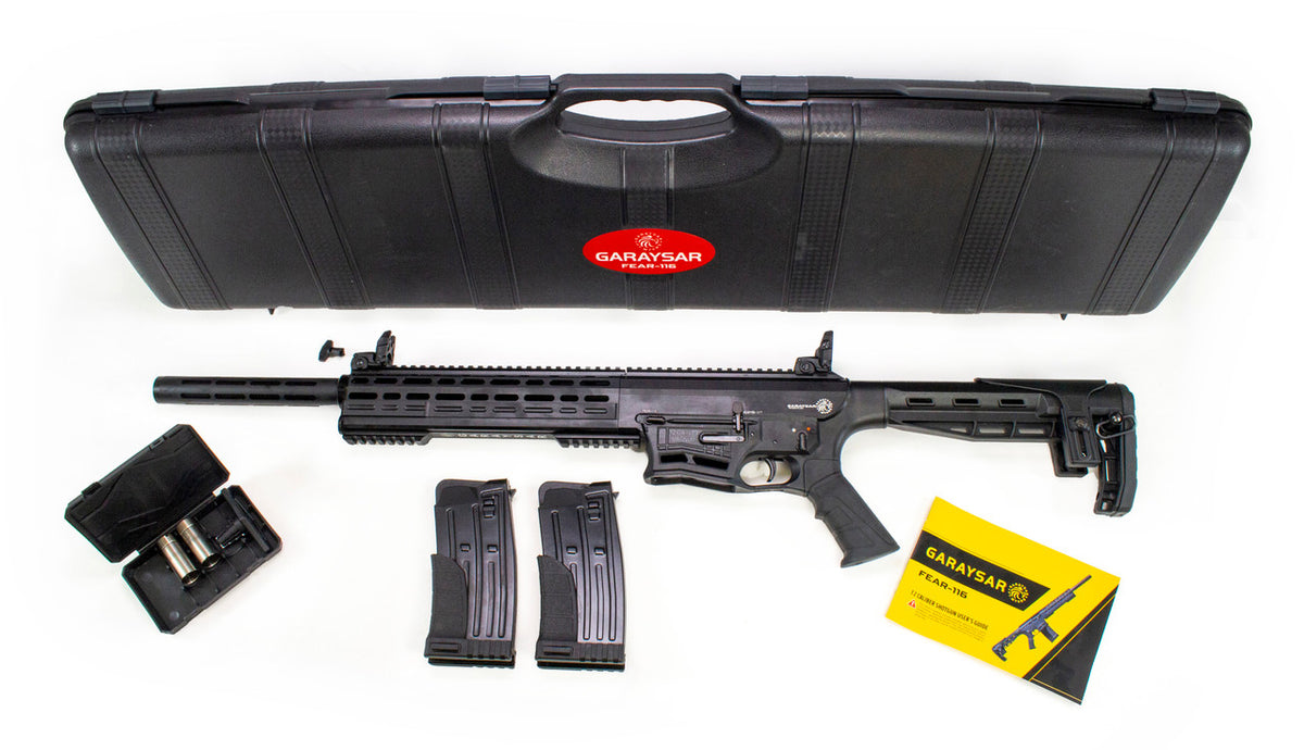 Garaysar Fear 116  12 Gauge Semi Automatic Shotgun Black