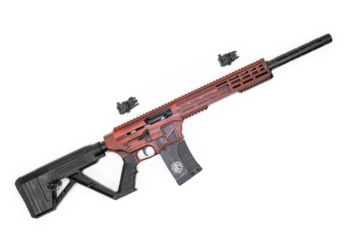 Garaysar FEAR-125 12ga Semi-Auto AR Style Shotgun - Battleworn Red