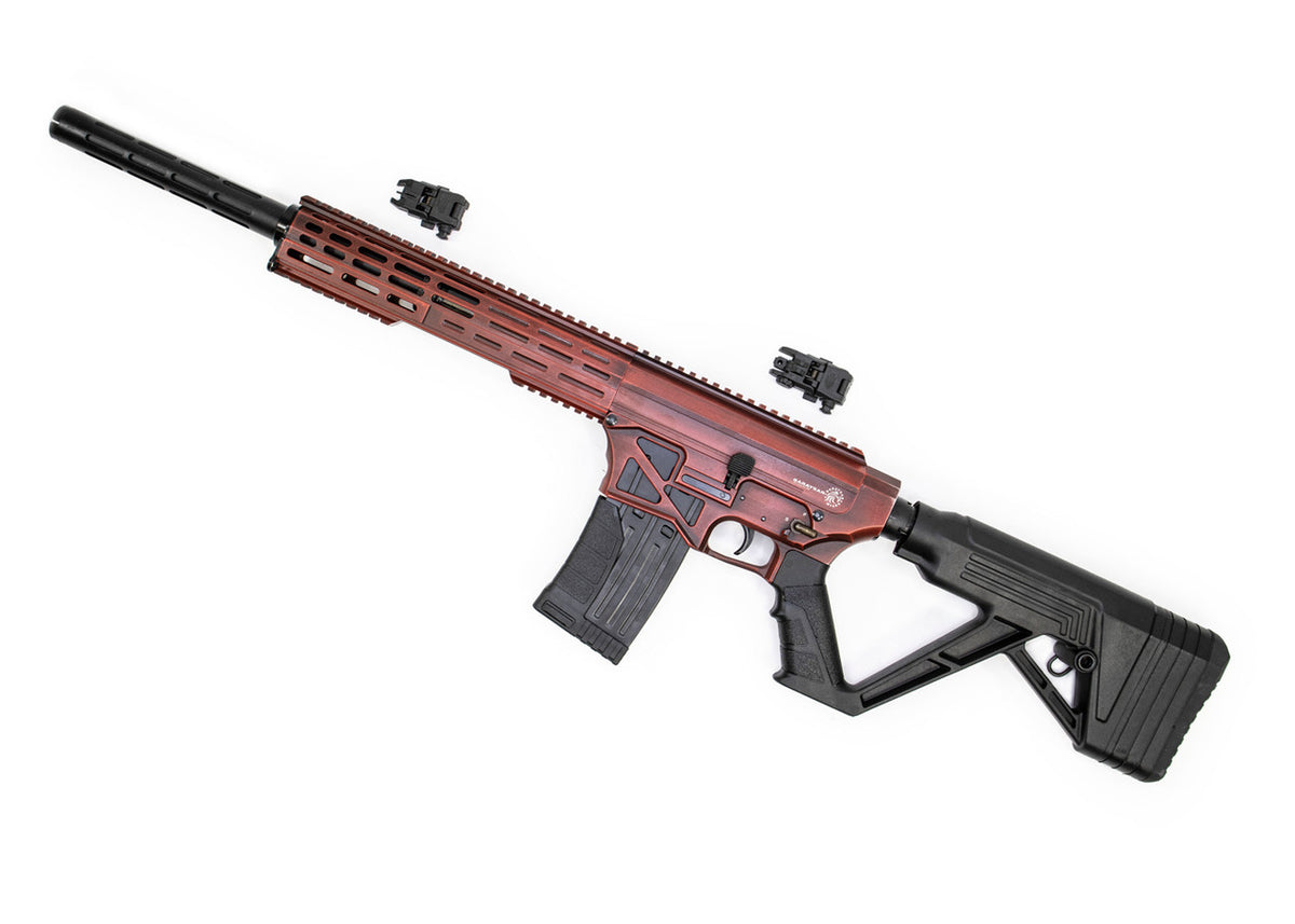 Garaysar FEAR-125 12ga Semi-Auto AR Style Shotgun - Battleworn Red
