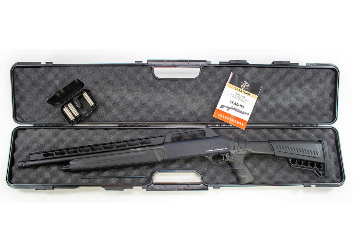 Garaysar FEAR118 12 Gauge Semi-Auto Shotgun - Black