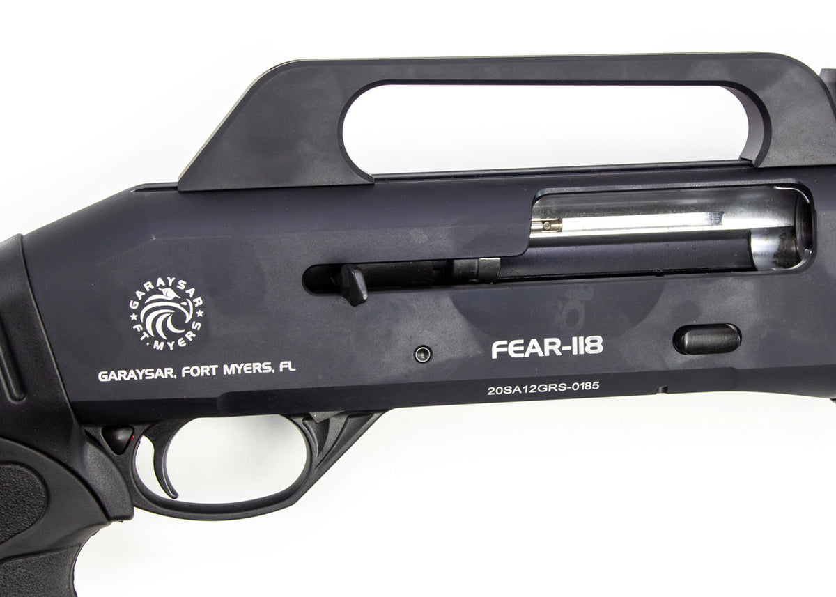 Garaysar FEAR118 12 Gauge Semi-Auto Shotgun - Black