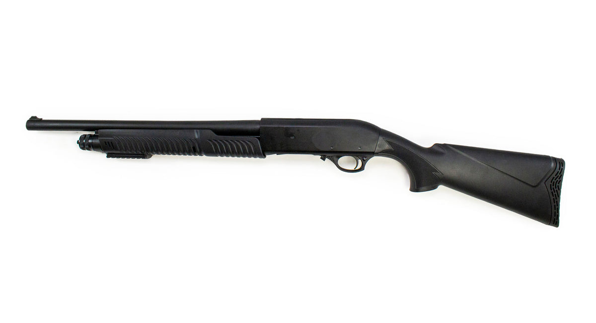 Monastor 103 12ga Black Pump Shotgun