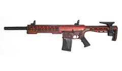 Garaysar FEAR116 12 Gauge Semi-Auto Magazine Fed Shotgun - Battle Worn Red