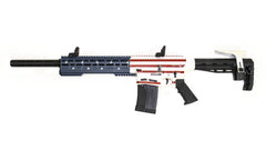 Garaysar FEAR116 12 Gauge Semi-Auto Magazine Fed Shotgun - US Flag Pattern