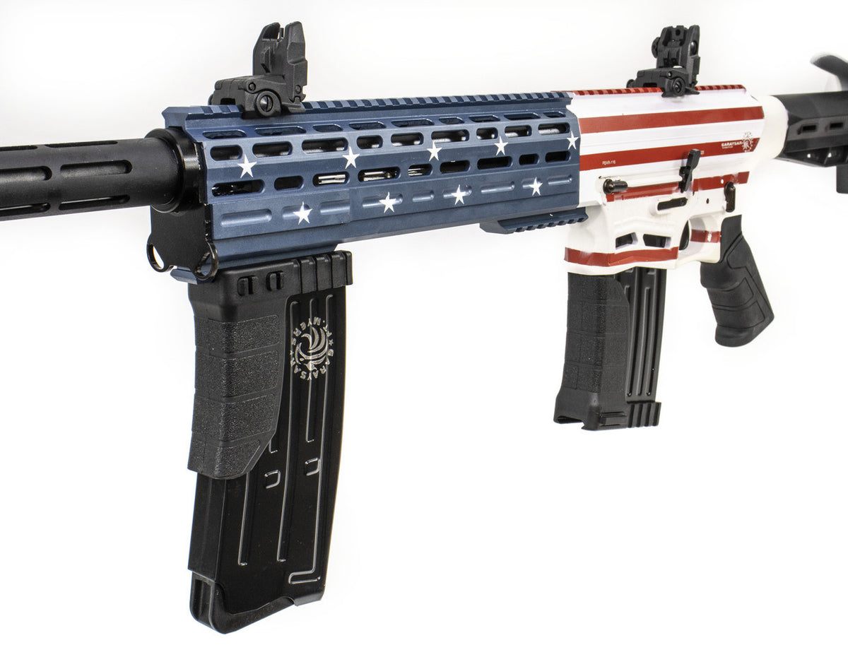 Garaysar FEAR116 12 Gauge Semi-Auto Magazine Fed Shotgun - US Flag Pattern