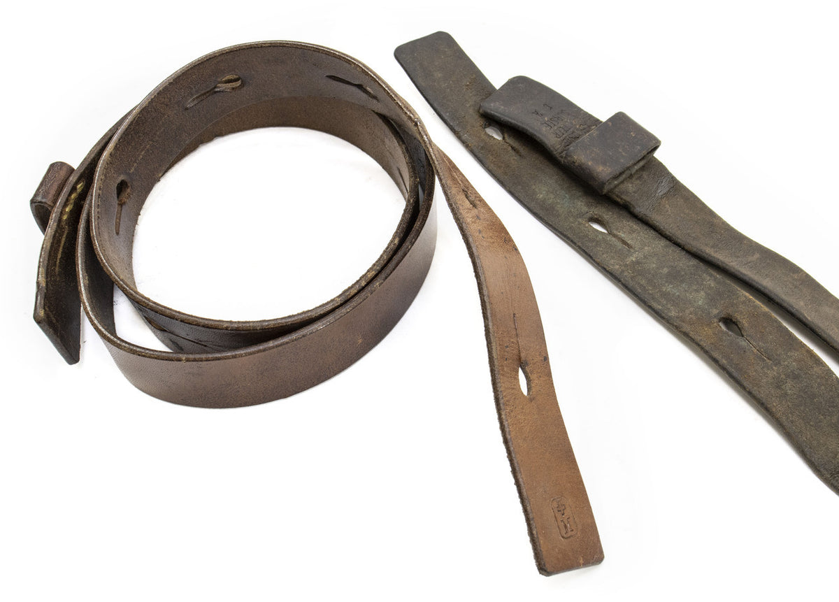 Leather Mauser Sling - Various Condition/Coloring