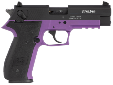 GSG FireFly 22 LR, 4" Barrel, Purple Frame, Black Slide/Grip, 10rd