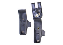 Sig P225/P6 Leather Swivel Holster with Spare Holster for Conventional Belt - Used: LEFT HANDED