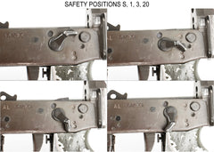 SIG 543 Folding Stock Carbine Parts Kit 5.56x45mm with Intact Barrel & Matching Serials - Lebanese Contract