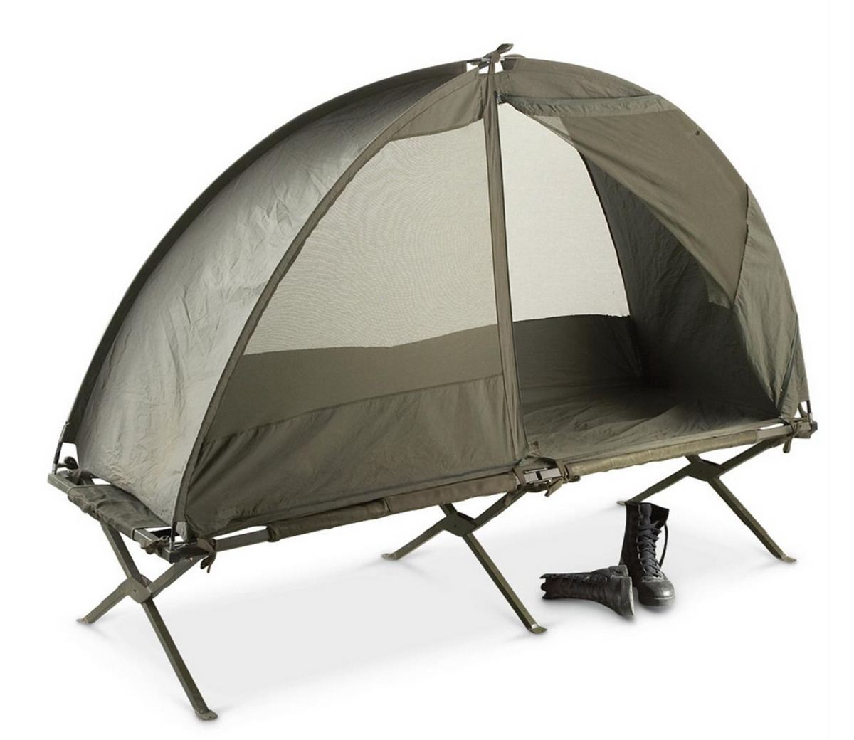 French OD Domed Mosquito Net - Used