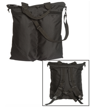 German Black Helmet Bag - Surplus