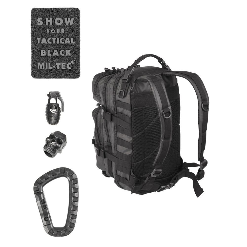 MIL-TEC® Black 20L Tactical Assault Pack