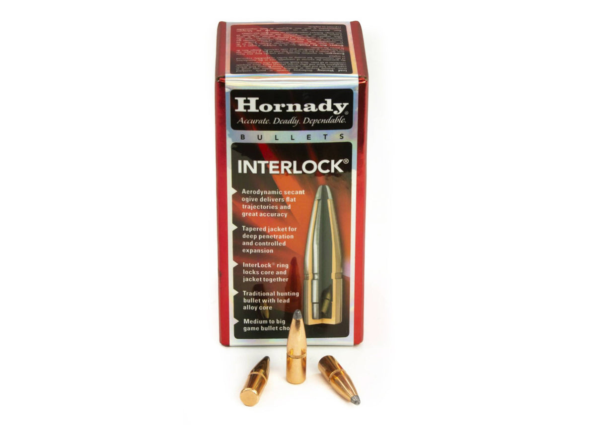 Hornady InterLock  270 Win .277 130 gr Spire Point 100 Per Box