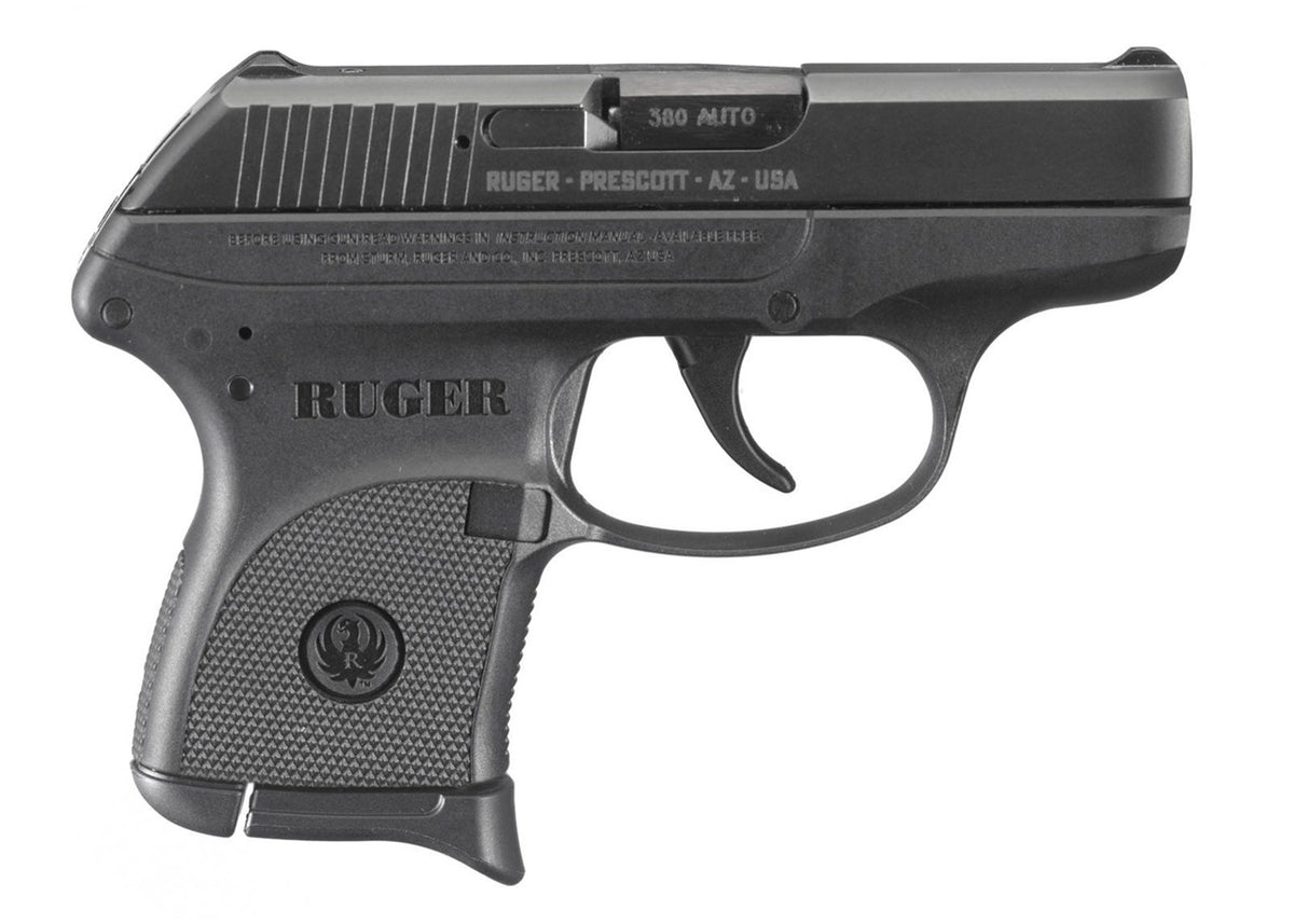 Ruger 3701 LCP380 ACP DA 2.75 6+1 Black Polymer Grip Blued Slide