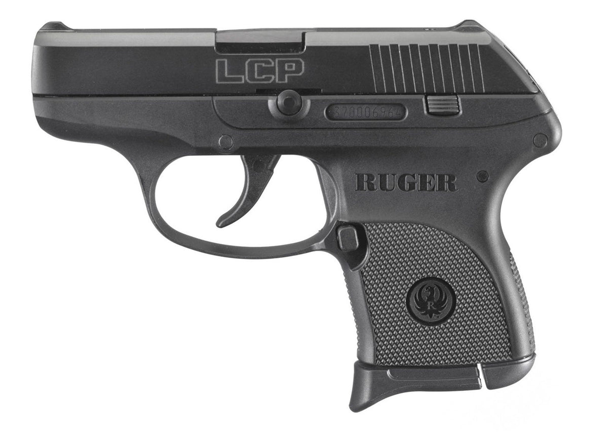 Ruger 3701 LCP380 ACP DA 2.75 6+1 Black Polymer Grip Blued Slide