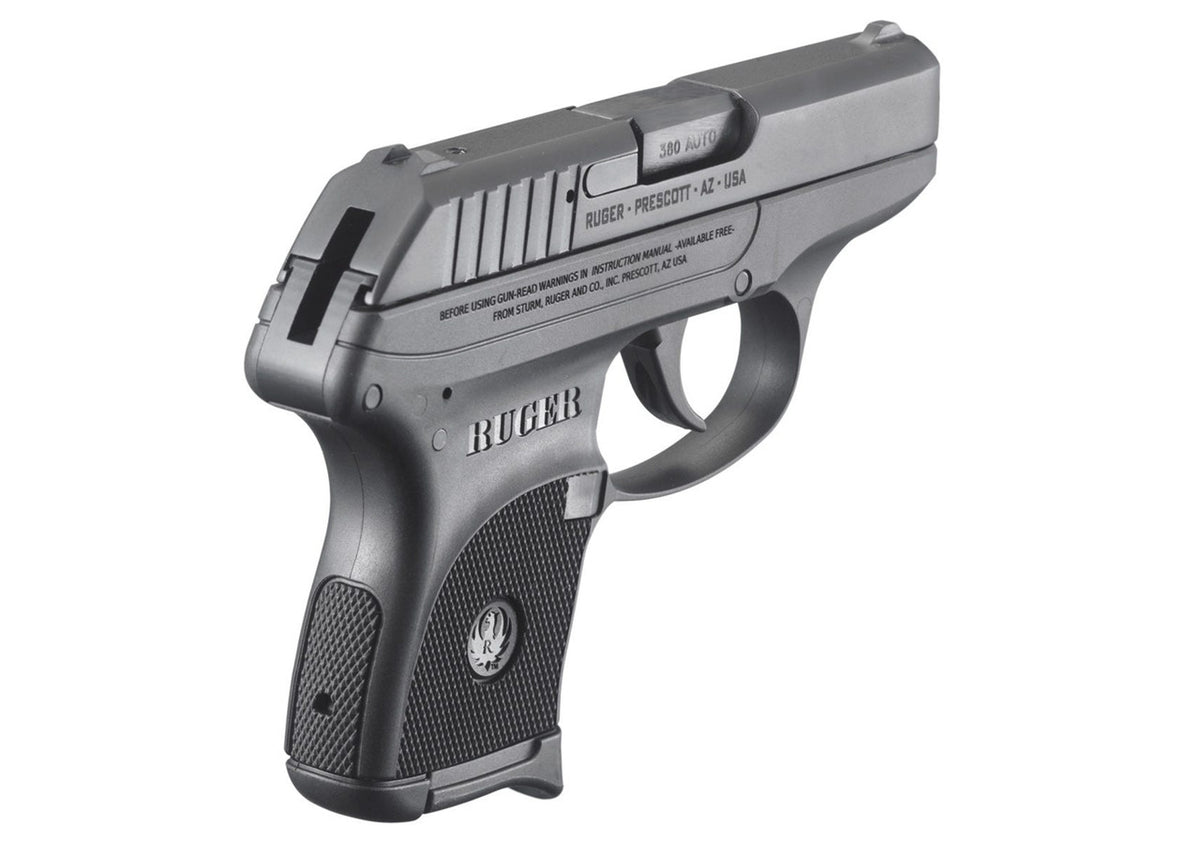 Ruger 3701 LCP380 ACP DA 2.75 6+1 Black Polymer Grip Blued Slide
