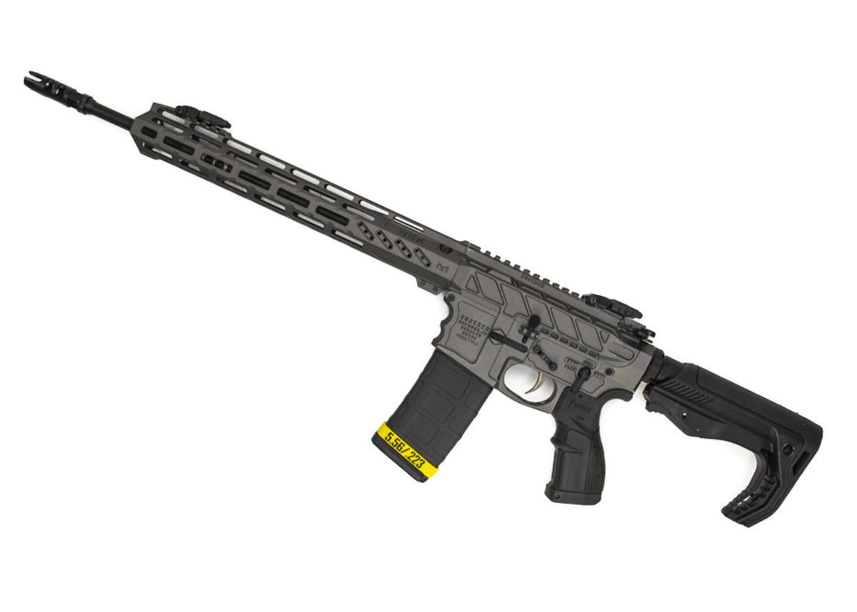 FOSTECH STEALTH LIGHTNING RIFLE (5.56) 16" AR-15  BARREL, MACH-2 13 INCH RAIL, ECHO-II TRIGGER (TUNGSTEN)