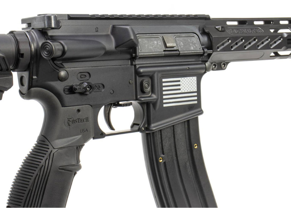 FOSTECH TECH-15 STRYKER RIFLE (22 LR) AR-15 17" BARREL, MACH-2 13 INCH RAIL, ECHO SPORT TRIGGER (BLACK)