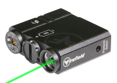 Firefield FF25009 Charge  Green Laser 180 Lumens/5mW AR-15 532 nm Wavelength Matte Black