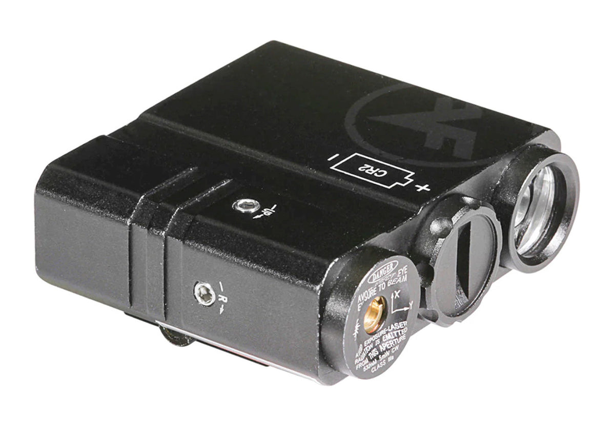Firefield FF25009 Charge  Green Laser 180 Lumens/5mW AR-15 532 nm Wavelength Matte Black