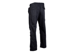 MIL-TEC Black Pre-Washed Cotton Pilot Cargo Pants