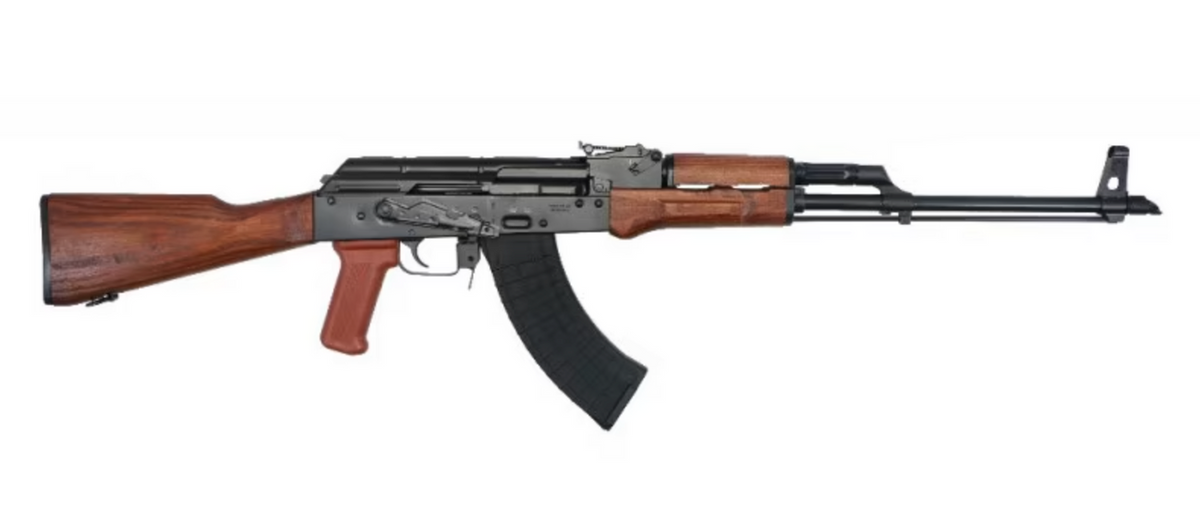 Pioneer Arms Forged Series Sporter AK47 Rifle w/Original Polish Laminated Wood Furniture, 20" Barrel, 7.62x39 - 30rd Magazine