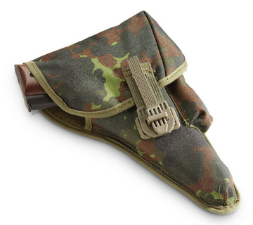GERMAN ORIG. FLECKTARN P1/P38 HOLSTER - NEW