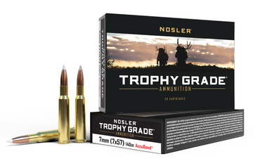 Nosler 7x57mm Mauser 140gr. Trophy Grade  AccuBond 20rd Box