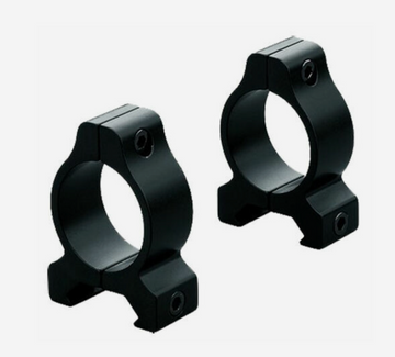 Leupold Rifleman Rings Vertical Split Leupold Cross Slot Base 1 Medium Black Matte